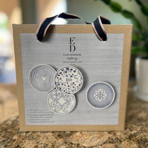 LOVE Dessert Plates * Ellen Degeneres by Royal Doulton Collection